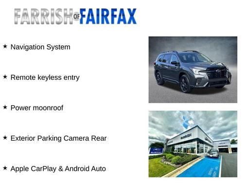 2025 Subaru Ascent Onyx Edition Touring