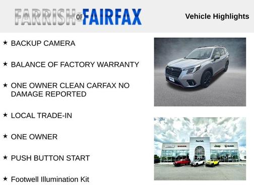 2023 Subaru Forester Sport