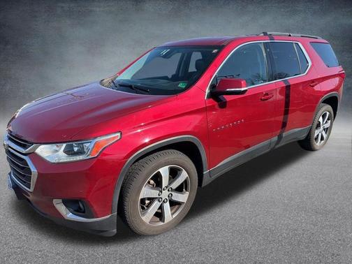 Cajun Red Tintcoat 2019 Chevrolet Traverse LT Leather