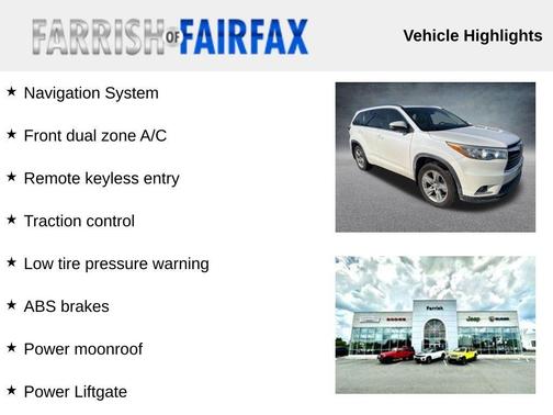 2015 Toyota Highlander Limited