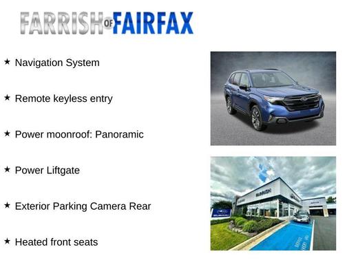 2026 Subaru Forester Touring