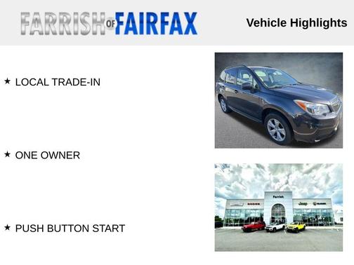 2016 Subaru Forester 2.5i Premium