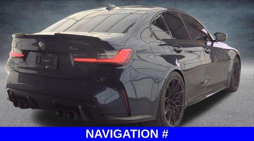 Tanzanite Blue II Metallic 2021 BMW M3 Competition