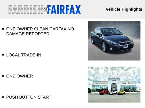 2014 Subaru Impreza 2.0i Premium