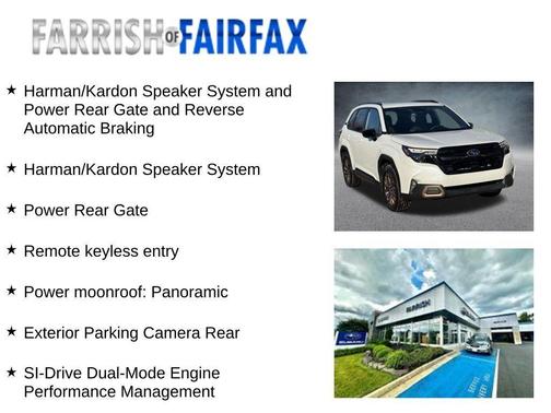 Crystal White Pearl 2026 Subaru Forester Sport