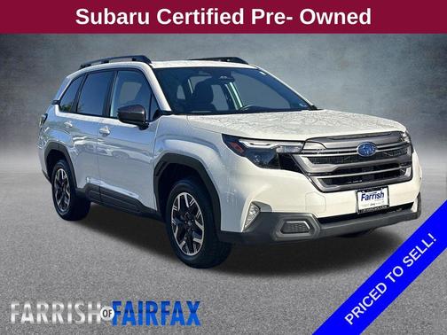 Crystal White Pearl 2026 Subaru Forester Premium