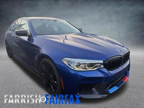 Bay Blue 2020 BMW M5 Competition Sedan