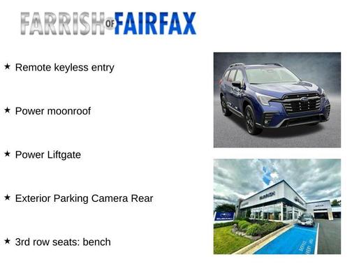 Sapphire Blue Pearl 2026 Subaru Ascent Onyx Edition Touring