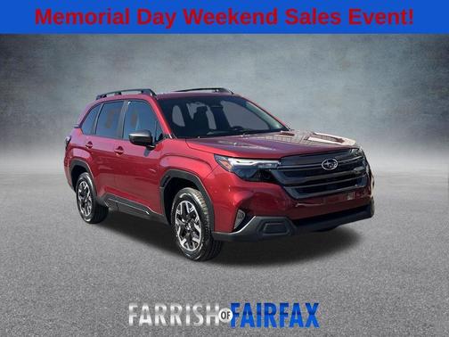 Crimson Red Pearl 2026 Subaru Forester Premium