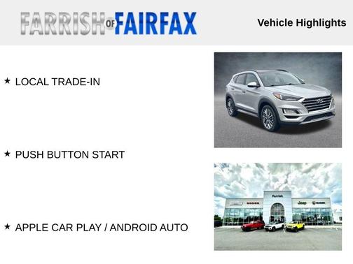 Stellar Silver 2021 Hyundai TUCSON Ultimate