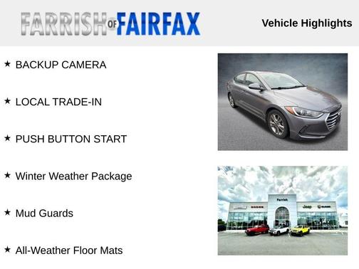 2018 Hyundai ELANTRA Value Edition