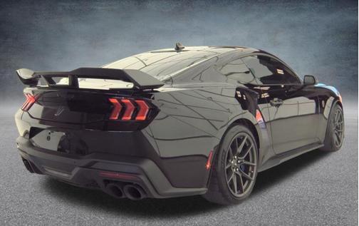 Black 2024 Ford Mustang Dark Horse