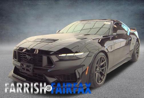 Black 2024 Ford Mustang Dark Horse