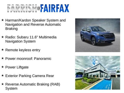 Blue Pearl 2026 Subaru Forester Limited