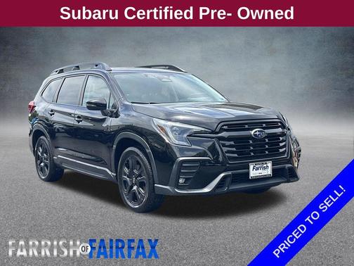 Crystal Black Silica 2023 Subaru Ascent Onyx Edition