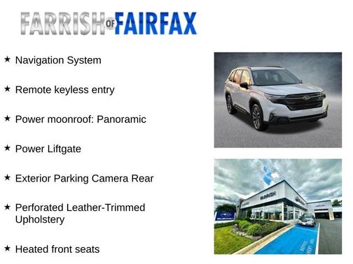 2026 Subaru Forester Touring