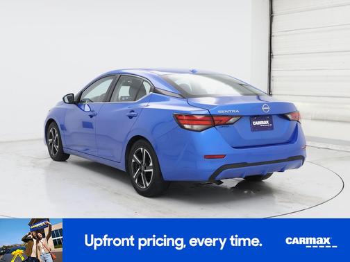 Blue 2025 Nissan Sentra SV