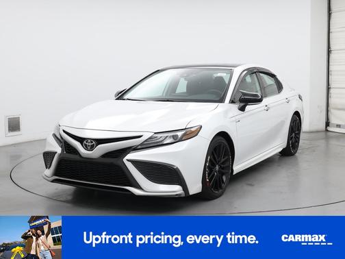 White 2021 Toyota Camry XSE