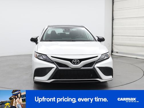 White 2021 Toyota Camry XSE