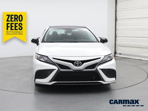White 2021 Toyota Camry XSE