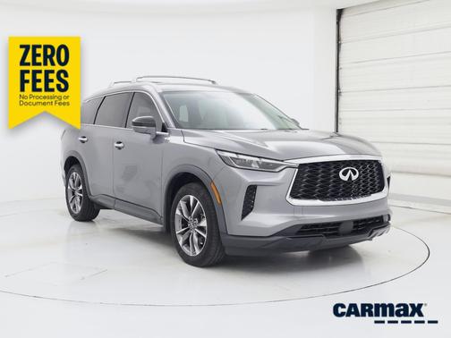 Gray 2023 INFINITI QX60 Luxe