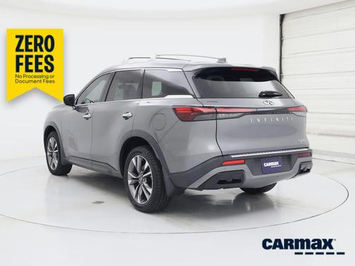 Gray 2023 INFINITI QX60 Luxe