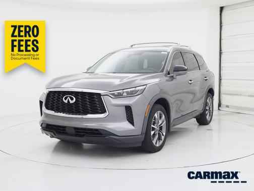 Gray 2023 INFINITI QX60 Luxe