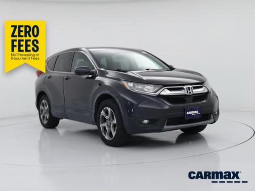 Blue 2017 Honda CR-V EX