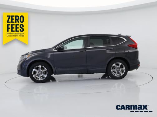 Blue 2017 Honda CR-V EX