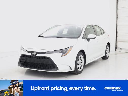 White 2022 Toyota Corolla LE