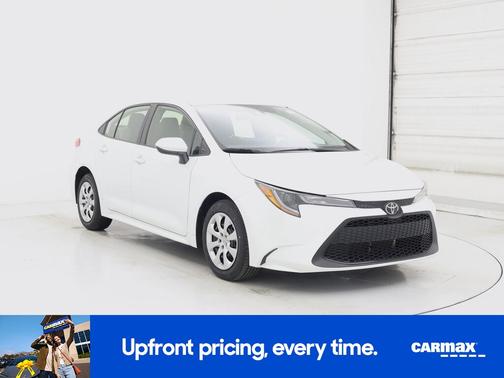 White 2022 Toyota Corolla LE