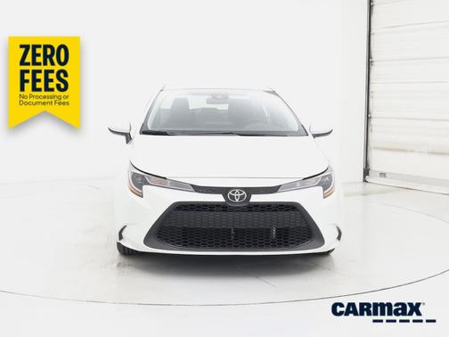 White 2022 Toyota Corolla LE