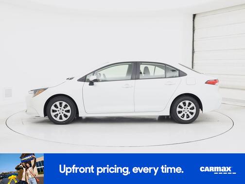 White 2022 Toyota Corolla LE