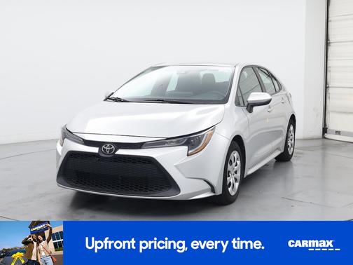 Silver 2021 Toyota Corolla LE