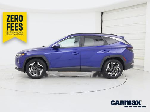 Blue 2022 Hyundai TUCSON SEL