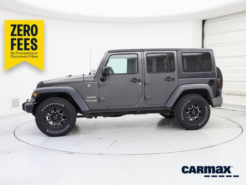 Gray 2018 Jeep Wrangler Unlimited Sport