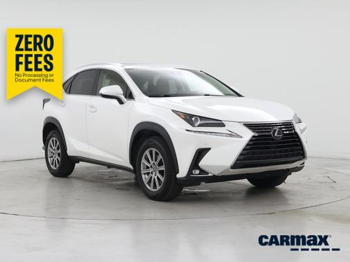 White 2020 Lexus NX 300