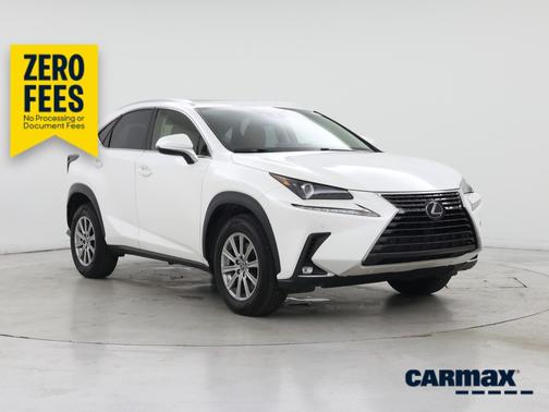 White 2020 Lexus NX 300