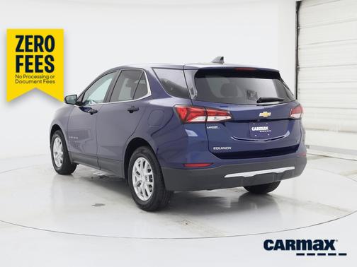 Blue 2022 Chevrolet Equinox LT
