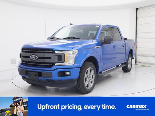 Blue 2019 Ford F-150 XLT