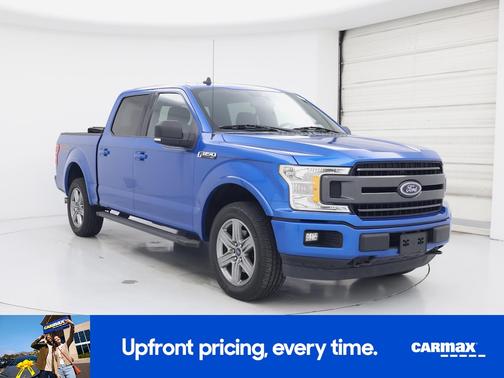 Blue 2019 Ford F-150 XLT