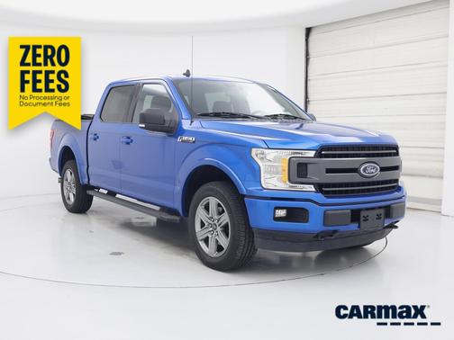 Blue 2019 Ford F-150 XLT