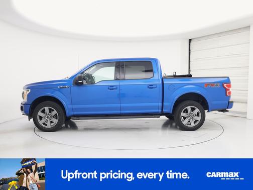 Blue 2019 Ford F-150 XLT