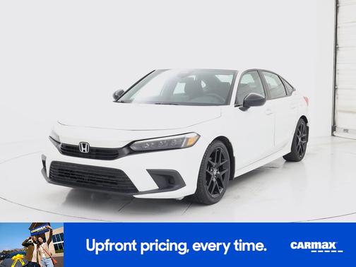 White 2022 Honda Civic Sport