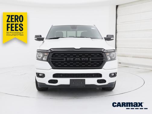 White 2022 RAM 1500 Lonestar
