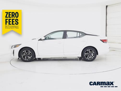 White 2024 Nissan Sentra SV