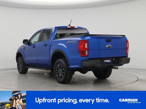 Blue 2021 Ford Ranger XLT