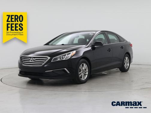 Black 2016 Hyundai SONATA SE