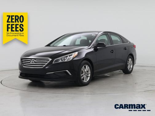 Black 2016 Hyundai SONATA SE