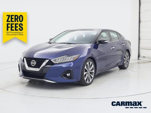 Blue 2022 Nissan Maxima Platinum
